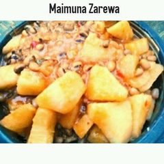 A picture of Yam and beans porridge.