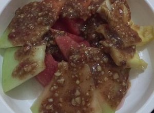 Foto resep Rujak kolam medan,,,🍍🍈