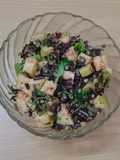 Radish pod and guava salad