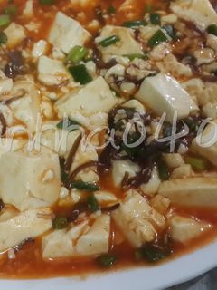 Hình của món Đậu phụ tươi sốt cà chua.