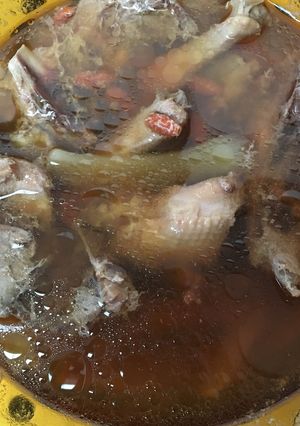 Foto resep Ayam Tim Obat Sederhana