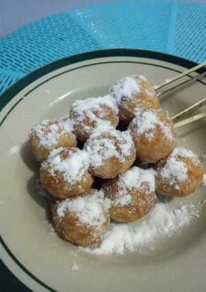 Foto resep Sate bola ubi kuning