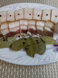 Фото Соленое сало (почему сало мягкое).