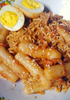 Foto resep Rabokki