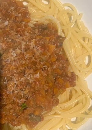 A picture of My “go to” bolognese.