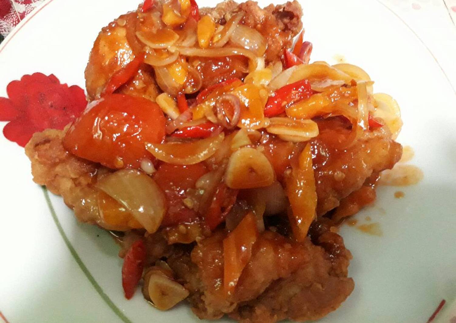 Resep Nila Saus Pedas Manis / Resep Nila saus pedas manis oleh Willy