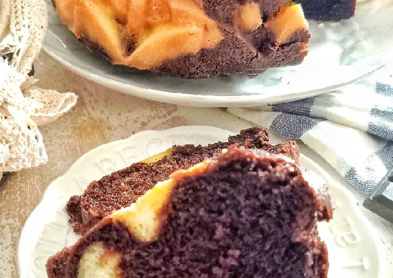 Choco Cheese Butter Cake