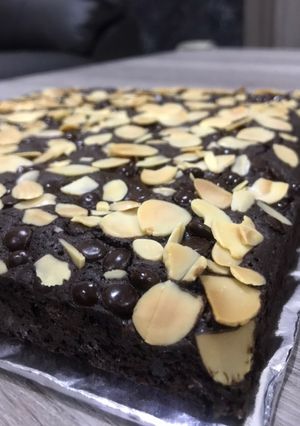 Foto resep DOUBLE CHOCO BROWNIES (Baked)
