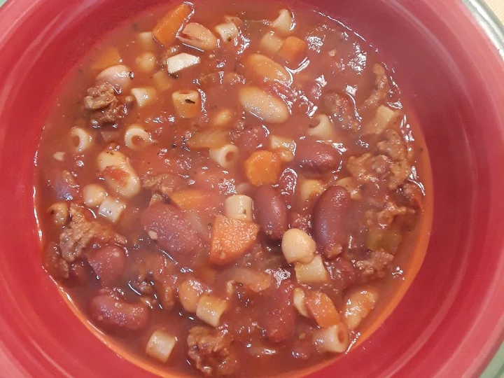 Easy Way Prepare Pasta E Fagioli - Slow Cooker the Delicious Appealing