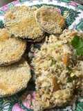 Milas de Berenjena con arroz