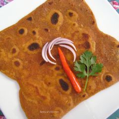 A picture of Tomato Paratha.