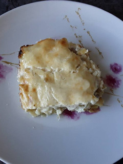 Una foto de Bacalao con nata