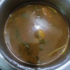 A picture of Chicken soup.