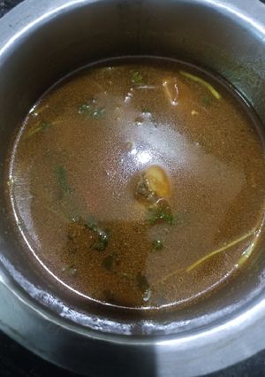 A picture of Chicken soup.