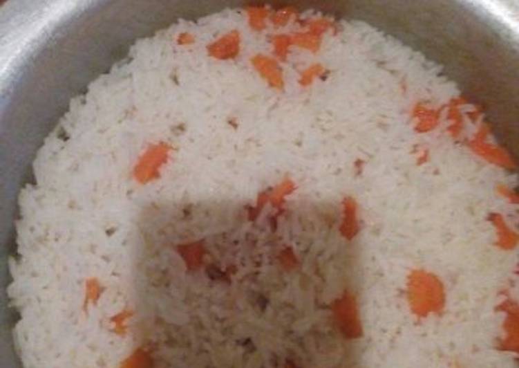 Boiled Rice With Carrots Recipe By Emily Ogolla Cookpad