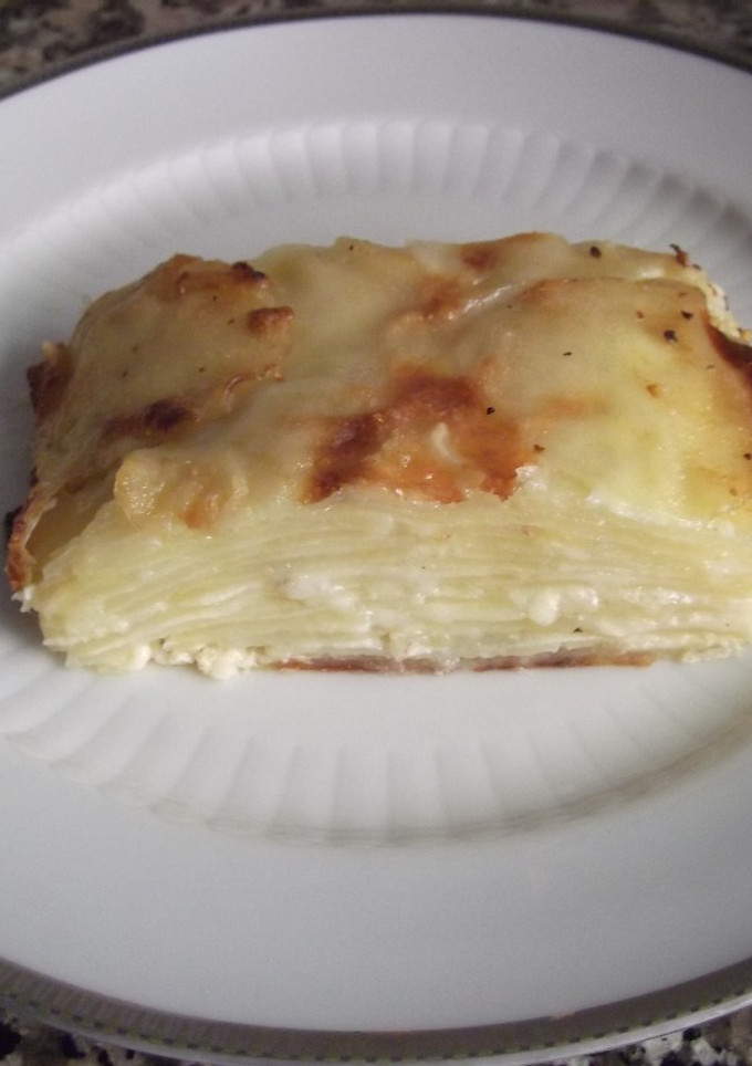 Una foto de Pastel de patata y queso
