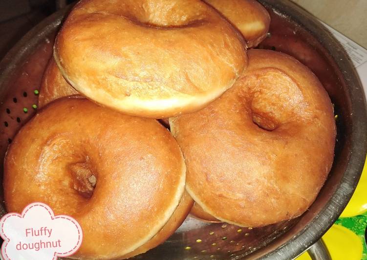 Recipe: Appetizing Fluffy doughnut This is A Recipe That Has Been Tested  From Homemade !!