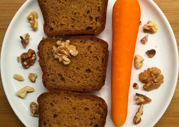 La Recette Pas à Pas Carrot cake vegan et sans gluten
