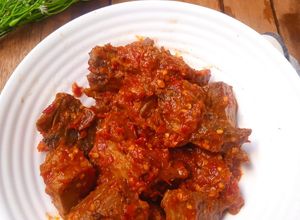 Foto resep Balado Daging Tuna