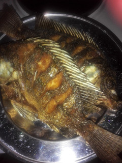 A picture of Fried fish.