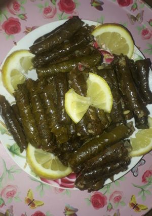 صورة لوصفة محشي ورق عنب
