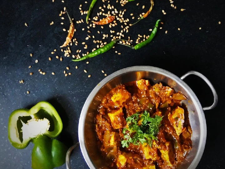 Recipe Kadahi Paneer which Delicious