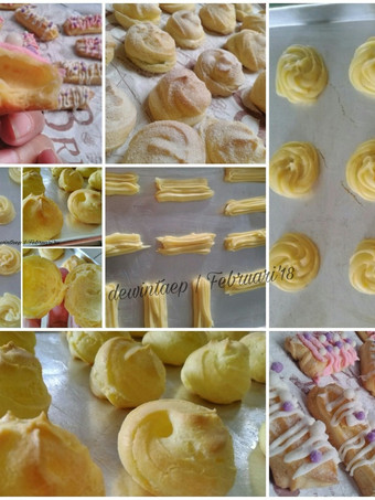 Cara Gampang Menyiapkan Mini Choux Pastry / Kue Soes Enak Dan Mudah