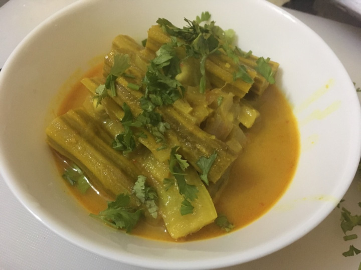 Resep Kare klenthang (drumstick curry) Irit Anti Gagal