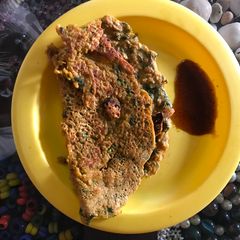 A picture of Oats-Gram flour Chila.