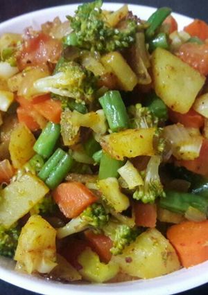 A picture of Stir Fry Veggies.