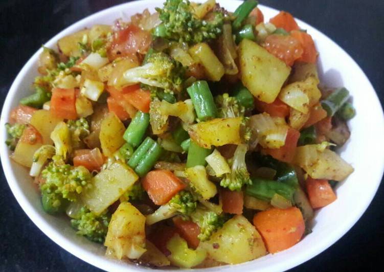 Recipe of Speedy Stir Fry Veggies