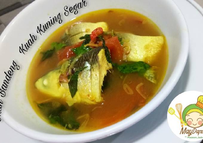 Resep Ikan Bandeng Kuah kuning Segar, Lezat Sekali