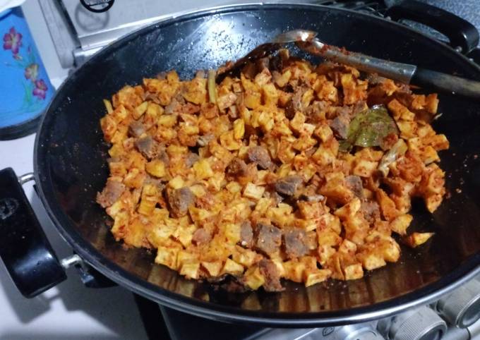 Ini dia! Resep  membuat 31. Sambal Goreng Kentang Daging #BikinRamadanBerkesan yang istimewa