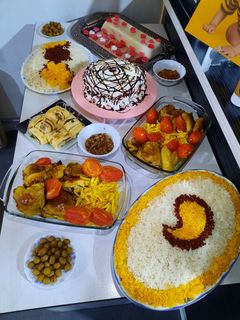 عکسی از دستور میز سالگرد ازدواج