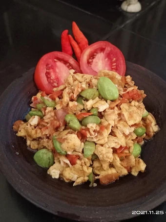 Recipe Telur sambel pete the So Delicious Can spoil the tongue