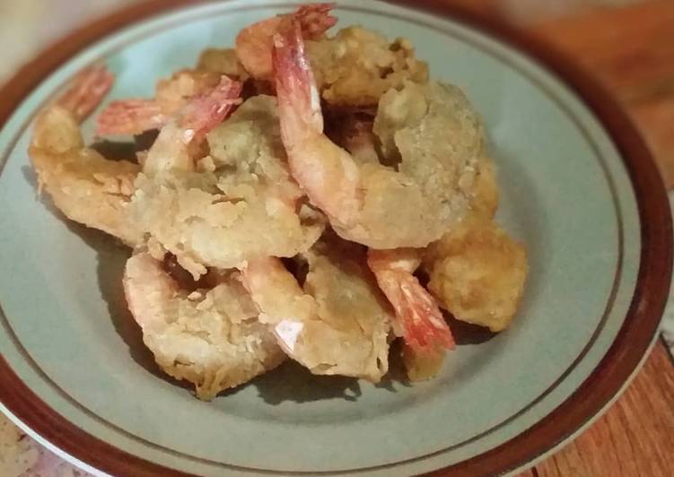 Bagaimana Membuat Udang goreng tepung Anti Gagal