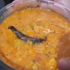 A picture of Sambhar(Tuvar).
