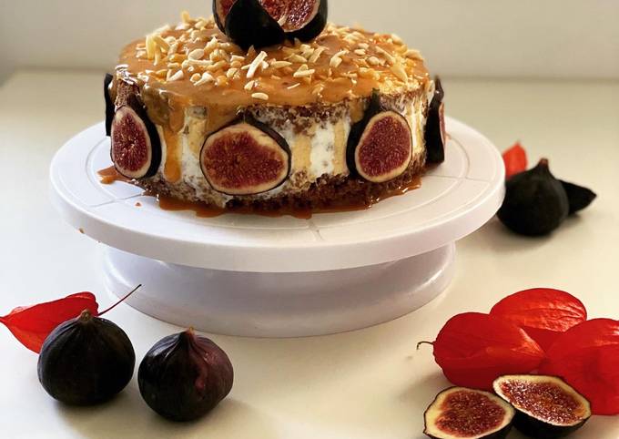 Feigen-Karamell Torte