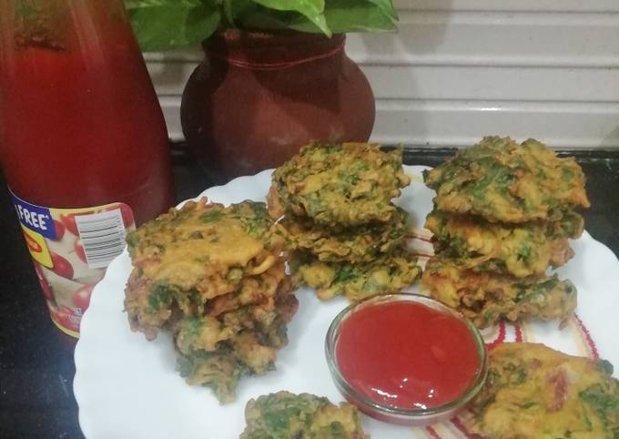 Crispy Palak Pakoda