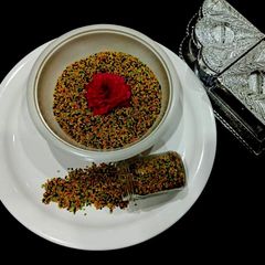 A picture of Colorful Til ka mukhwas.
