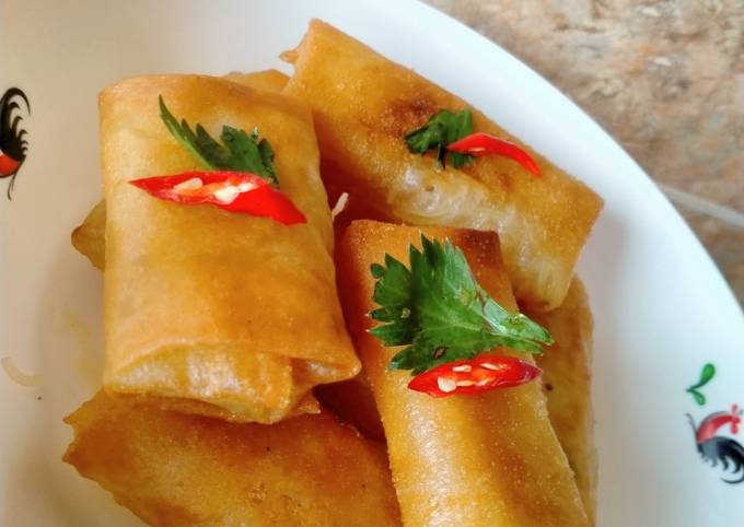 Cara Gampang Membuat Lumpia isi Bihun, Resep Mudah jadi Favorit Keluarga ❤️ yang Enak Banget