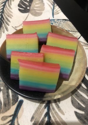 Foto resep Kue Lapis Rainbow