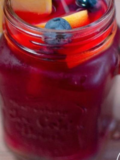 Una foto de Limonada de arándanos