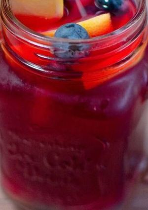 Una foto de Limonada de arándanos