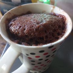 A picture of Chocolate mug cake.
