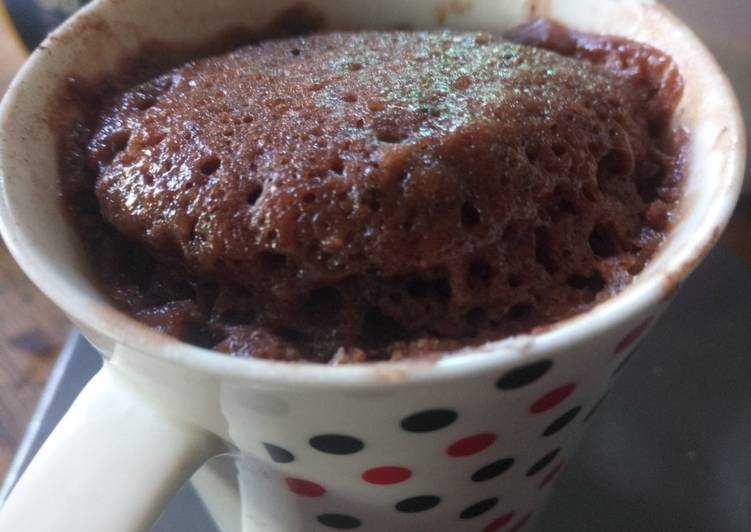 Steps to Make Quick Chocolate mug cake