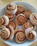 Rollitos de canela versión saludable
