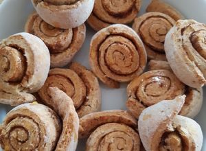 Una foto de Rollitos de canela versión saludable