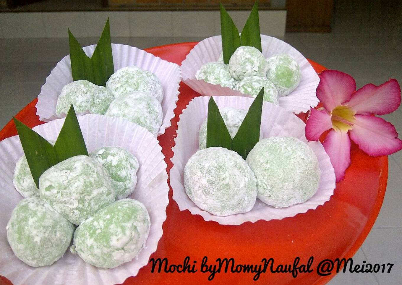 Resep Mochi isi kacang ijo