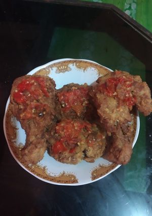 Foto resep Ayam geprek sambel pedas